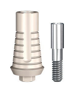 ScrewPlant Plastic Engaging Temporary Abutment (4.7mmD Platformx1mmL Collar Height) - 1/Box