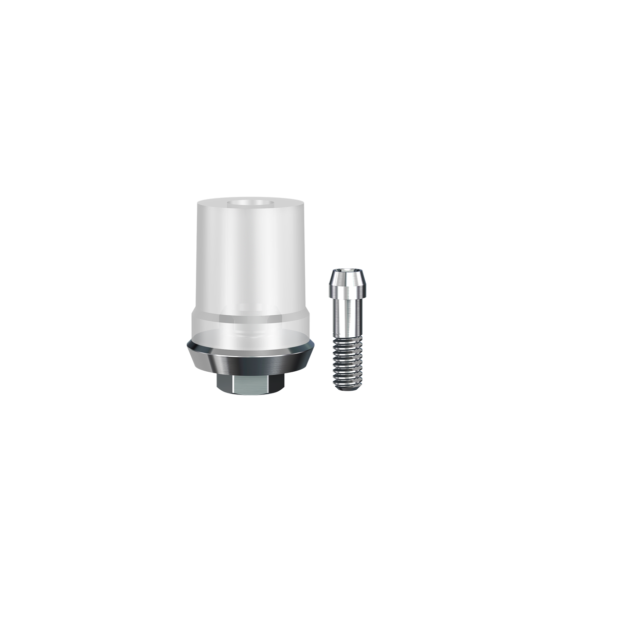 ScrewPlant Engaging Castable Abutment (6.5mmD Widthx5.7mmD Platformx1mmL Collar Height) - 1/Box