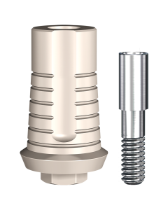 ScrewPlant Plastic Engaging Temporary Abutment (5.7mmD Platformx1mmL Collar Height) - 1/Box