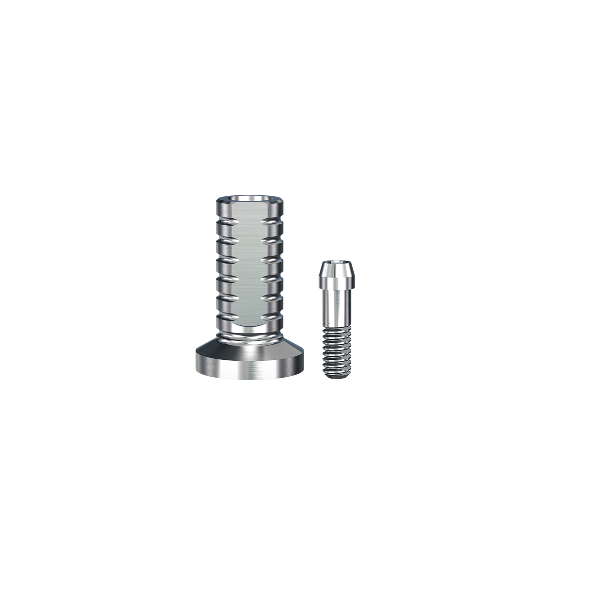 ScrewPlant Titanium Non-Engaging Temporary Abutment (5.7mmD Platformx1mmL Collar Height) - 1/Box