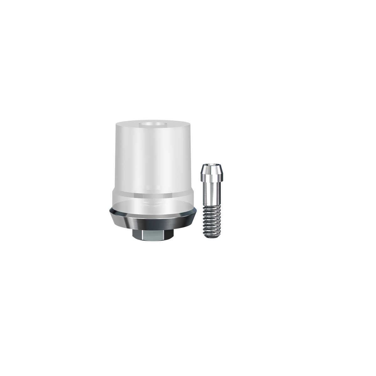 Gold Engaging Abutment 6.5mmD Plat