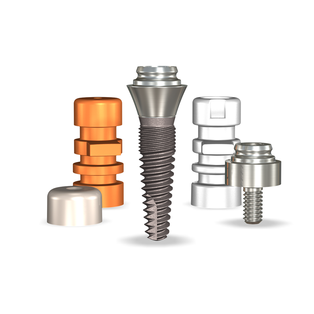 ScrewIndirect 3.0mmDx10mmL SBM: 5.0mmD Platform Dental Implant System - 1/Pack