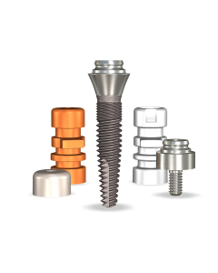 ScrewIndirect 3.0mmDx13mmL SBM: 5.0mmD Platform Dental Implant System - 1/Pack