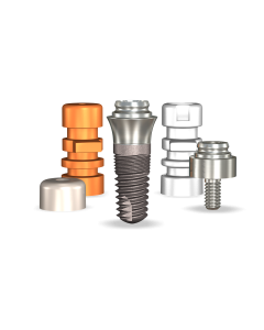 ScrewIndirect 3.7mmDx8mmL SBM: 5.0mmD Platform Dental Implant System - 1/Pack