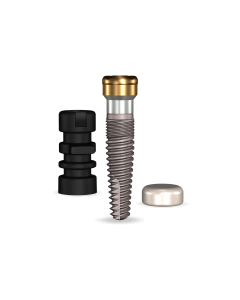 GoDirect 3.0mmDx11.5mmL, 1.5mm Collar Height SBM 4.0mmD Platform Dental Implant System - 1/Pack