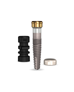 GoDirect 3.0mmDx11.5mmL, 3mm Collar Height SBM 4.0mmD Platform Dental Implant System - 1/Pack