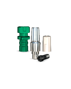 RePlant Straight Snappy Type Titanium Abutment (3.7mmD Wx3.5mmD Platformx3mmL Collar Height)-1/Box