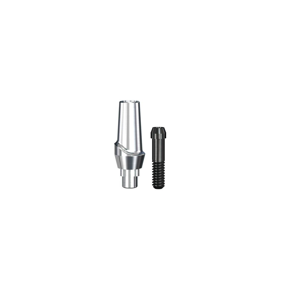 RePlant Straight Contoured Titanium Abutment (4.5mmD Widthx3.5mmD Platformx2mmL Collar Height)-1/Box