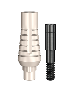 RePlant Plastic Engaging Temporary Abutment (3.5mmD Platformx1mm Collar Height) - 1/Box
