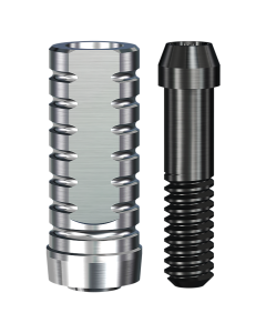 RePlant Non-Engaging Titanium Temporary Abutment (3.5mmD Platformx1mm Collar Height) - 1/Box