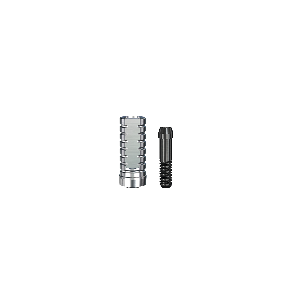 RePlant Non-Engaging Titanium Temporary Abutment (3.5mmD Platformx1mm Collar Height) - 1/Box