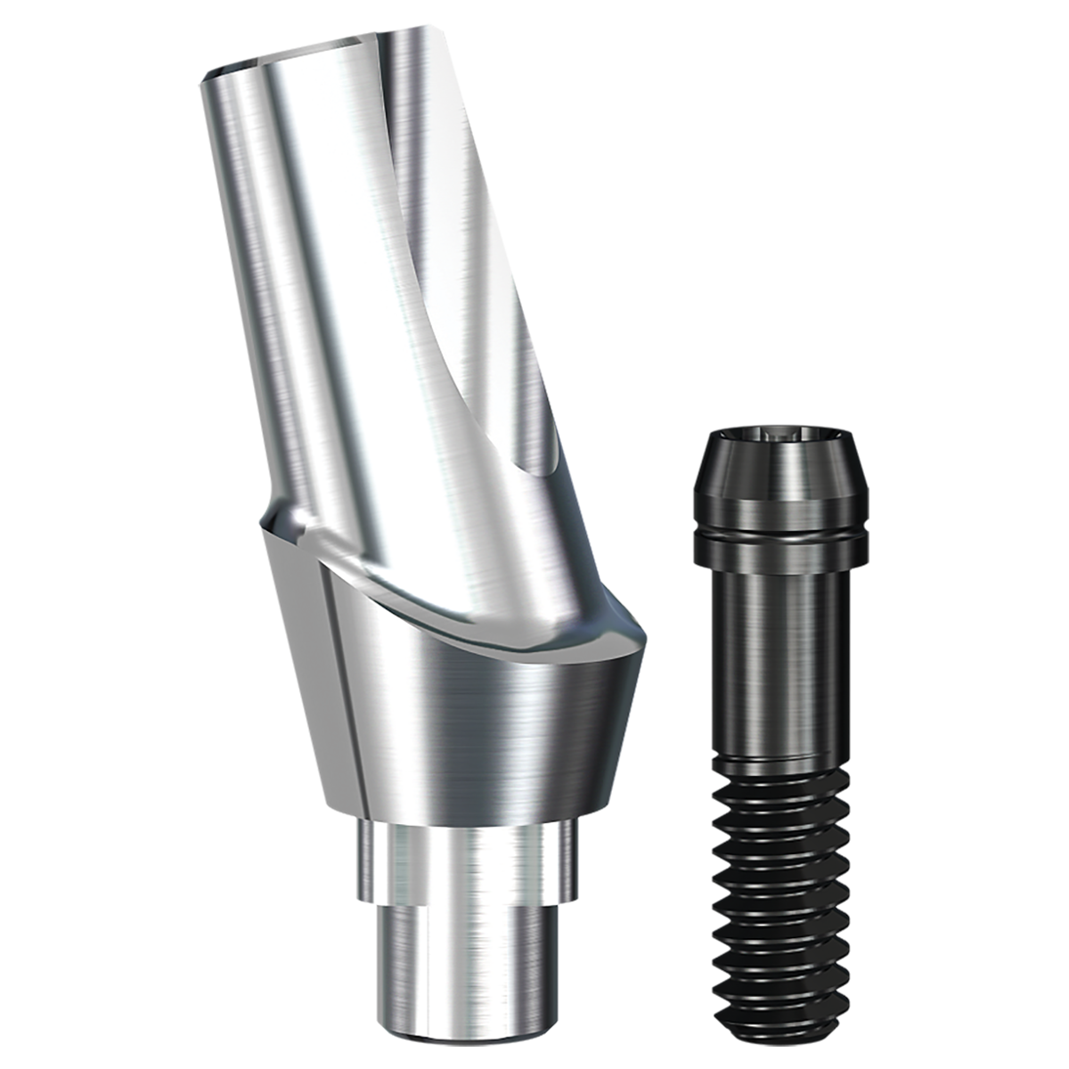 RePlant 15° Angled Contoured Titanium Abutment (3.5mmD Platformx2mmL Collar Height) - 1/Box