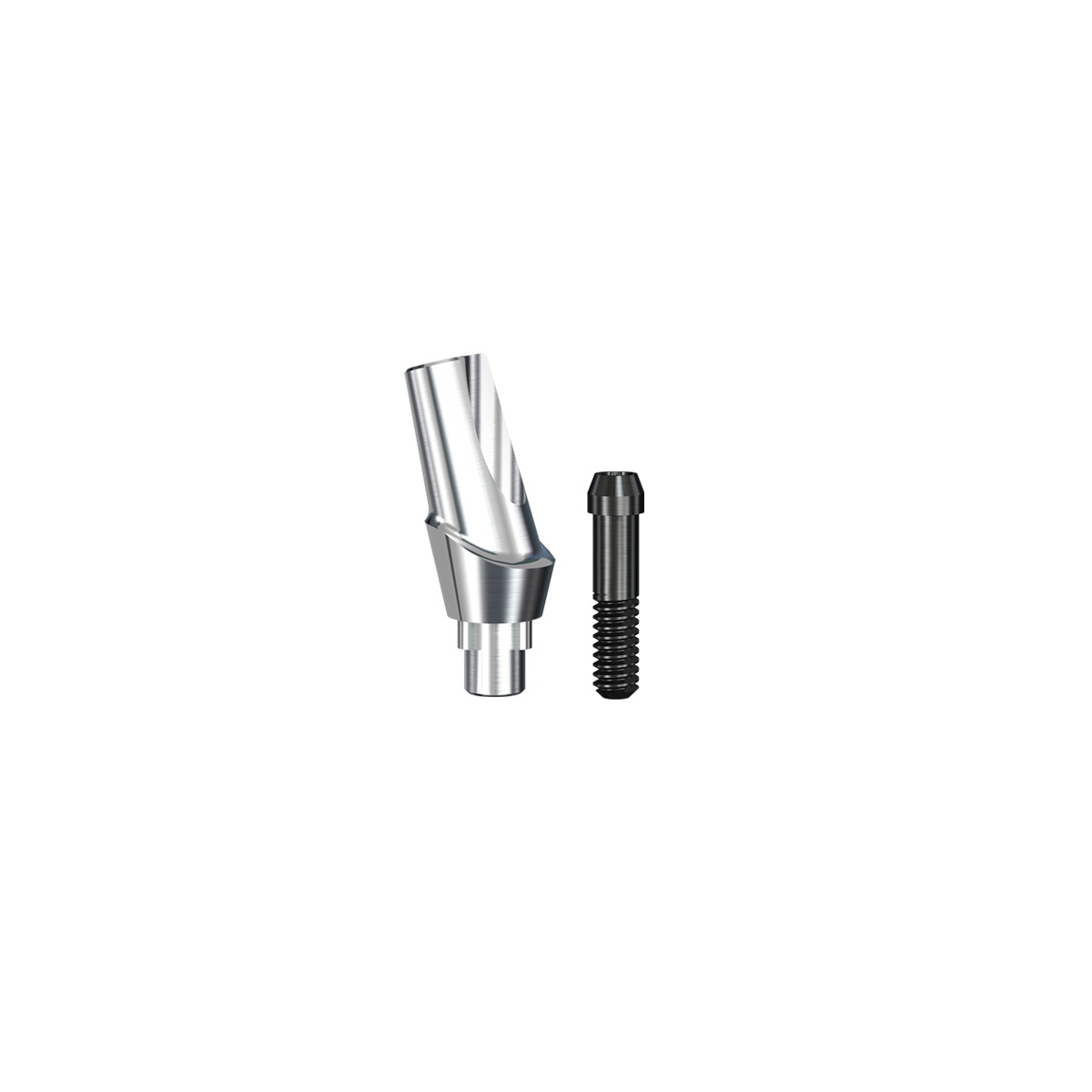 RePlant 15° Angled Contoured Titanium Abutment (3.5mmD Platformx2mmL Collar Height) - 1/Box