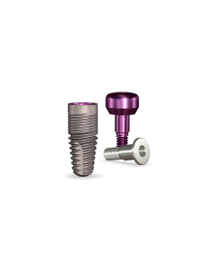 simplyRePlant 3.5mmDx8mmL SBM: 3.5mmD Platform Dental Implant System - 1/Pack