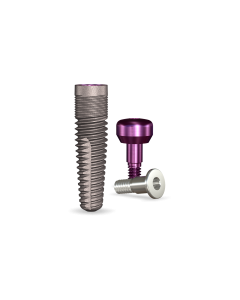simplyRePlant 3.5mmDx13mmL SBM: 3.5mmD Platform Dental Implant System - 1/Pack