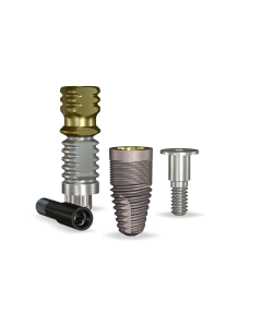 RePlant 4.3mmDx8mmL SBM: 4.3mmD Platform Implant Dental System - 1/Pack
