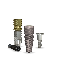 RePlant 4.3mmDx11.5mmL SBM: 4.3mmD Platform Implant Dental System - 1/Pack