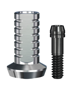RePlant Titanium Non-Engaging Temporary Abutment (5.0mmD Platform) - 1/Box