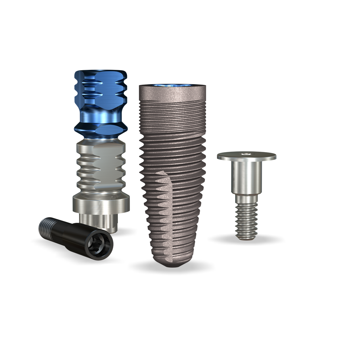 RePlant 5.0mmDx13mmL SBM: 5.0mmD Platform Implant Dental System - 1/Pack