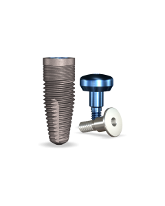 simplyRePlant 5.0mmDx13mmL SBM: 5.0mmD Platform Dental Implant System - 1/Pack