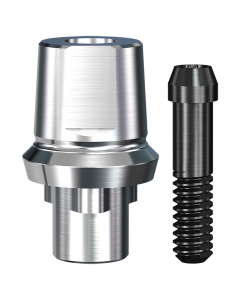 RePlant SimplyCrown & Bridge Abutment (6.5mmD Widthx6.0mmD Platformx1mmL Collar Height) - 1/Box