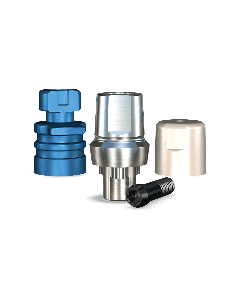 RePlant Straight Snappy Type Titanium Abutment (6.5mmD Wx6.0mmD Platformx2mmL Collar Height)-1/Box