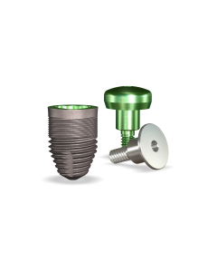 simplyRePlant 6.0mmDx8mmL SBM: 6.0mmD Platform Dental Implant System - 1/Pack