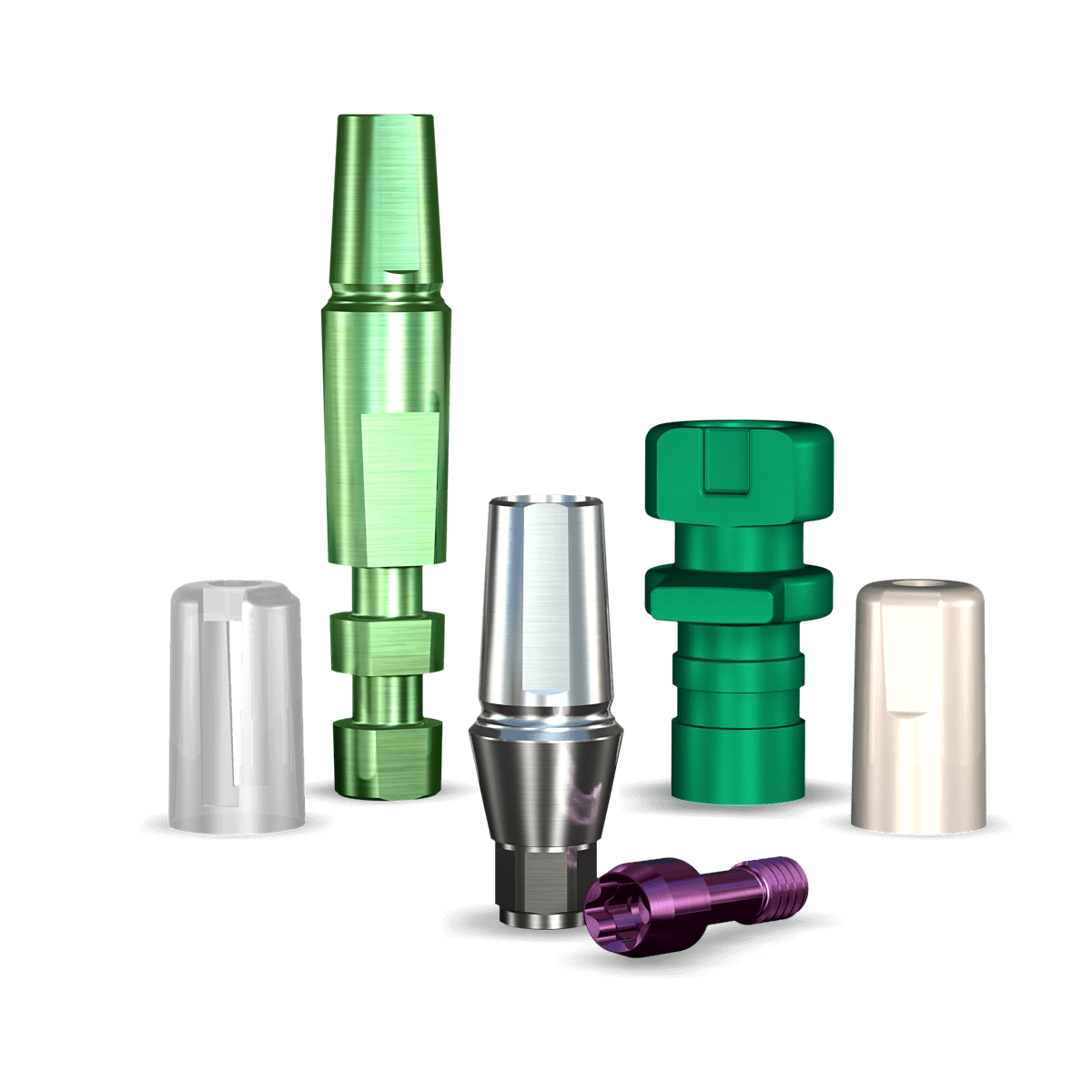 InterActive SimplyCrown & Bridge Abutment (3.7mmD Widthx3.0mmD Platformx2mmL Collar Height) - 1/Box