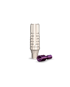 Simply Iconic™ / InterActive™ Narrow Temporary Plastic Engaging Abutment (3.0mmD Platform)