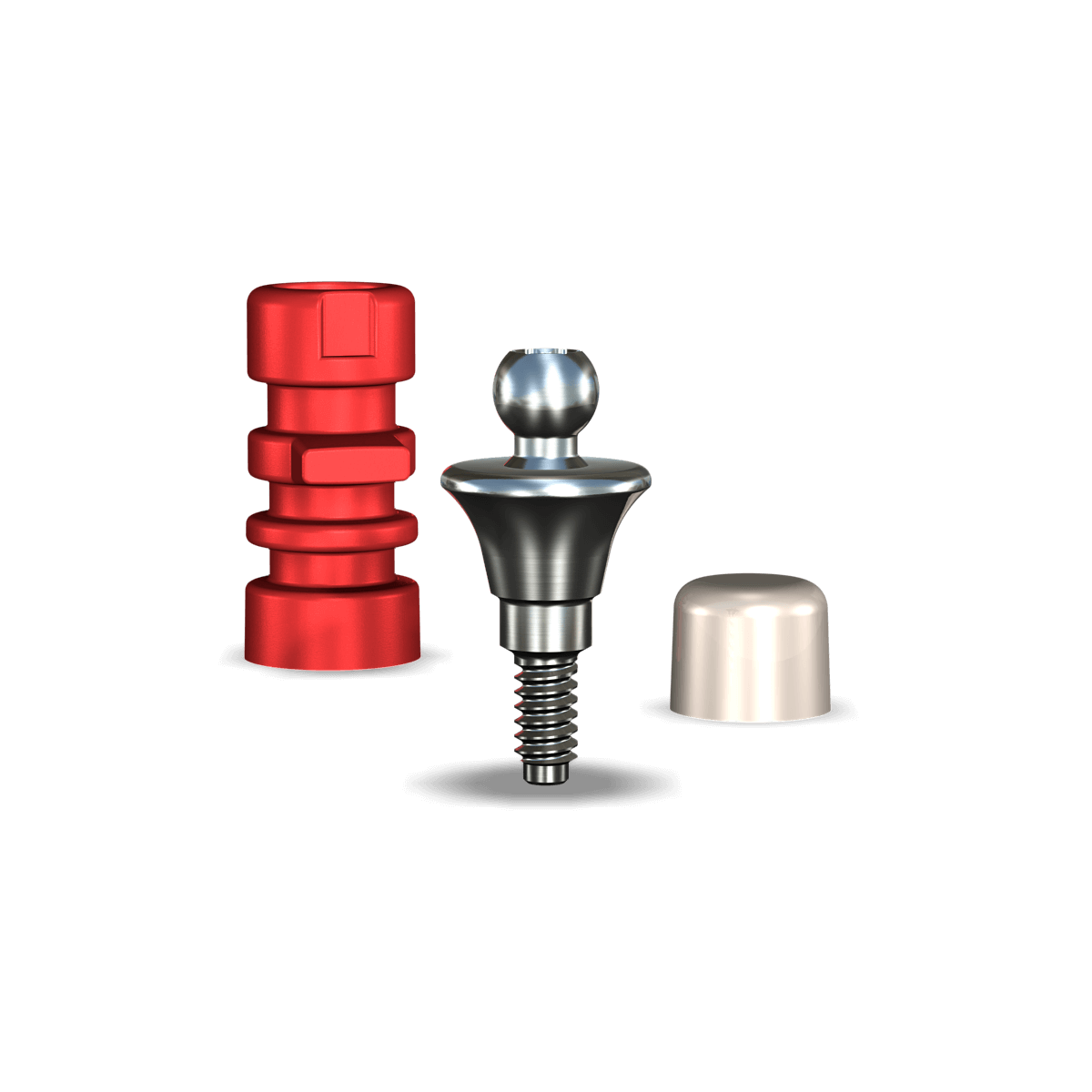 Simply Iconic™ / InterActive™ Ball Abutment (3.0mmD Platform x 2mmL Collar Height)