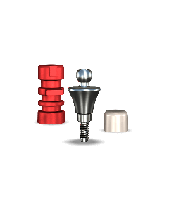 Simply Iconic™ / InterActive™ Ball Abutment (3.0mmD Platform x 3mmL Collar Height)