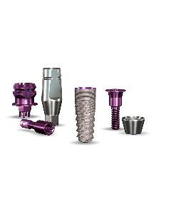 InterActive 3.2mmDx8mmL SBM: 3.0mmD Platform Dental Implant System - 1/Pack