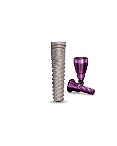 simplyInterActive 3.2mmDx13mmL SBM: 3.0mmD Platform Dental Implant System - 1/Pack