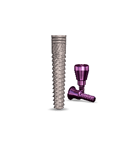 simplyInterActive 3.2mmDx16mmL SBM: 3.0mmD Platform Dental Implant System - 1/Pack