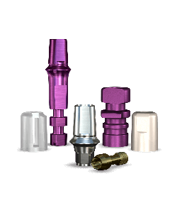 InterActive SimplyCrown & Bridge Abutment (4.7mmD Widthx3.4mmD Platformx1mmL Collar Height) - 1/Box