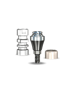 Simply Iconic™ / InterActive™ Multi-Unit Abutment Narrow (3.4mmD Platform x 4mmL Collar Height)