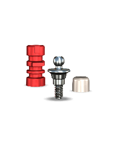Simply Iconic™ / InterActive™ Ball Abutment Narrow (3.4mmD Platform x 1mmL Collar Height)