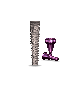 simplyInterActive 3.7mmDx16mmL SBM: 3.0mmD Platform Dental Implant System - 1/Pack