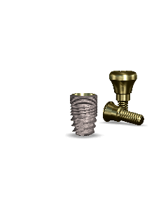simplyInterActive 4.3mmDx6mmL SBM: 3.4mmD Platform Dental Implant System - 1/Pack