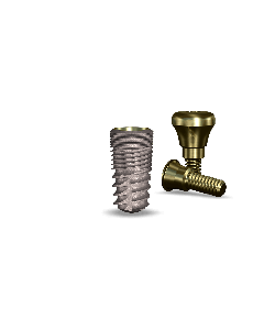 simplyInterActive 4.3mmDx8mmL SBM: 3.4mmD Platform Dental Implant System - 1/Pack