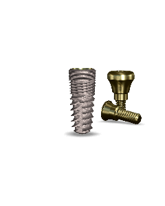 simplyInterActive 4.3mmDx10mmL SBM: 3.4mmD Platform Dental Implant System - 1/Pack