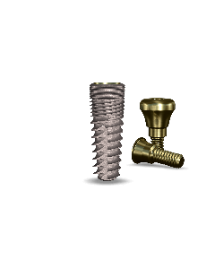 simplyInterActive 4.3mmDx11.5mmL SBM: 3.4mmD Platform Dental Implant System - 1/Pack