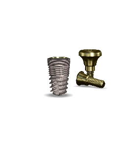 simplyInterActive 5.0mmDx8mmL SBM: 3.4mmD Platform Dental Implant System - 1/Pack