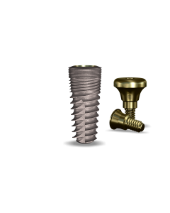 simplyInterActive 5.0mmDx11.5mmL SBM: 3.4mmD Platform Dental Implant System - 1/Pack