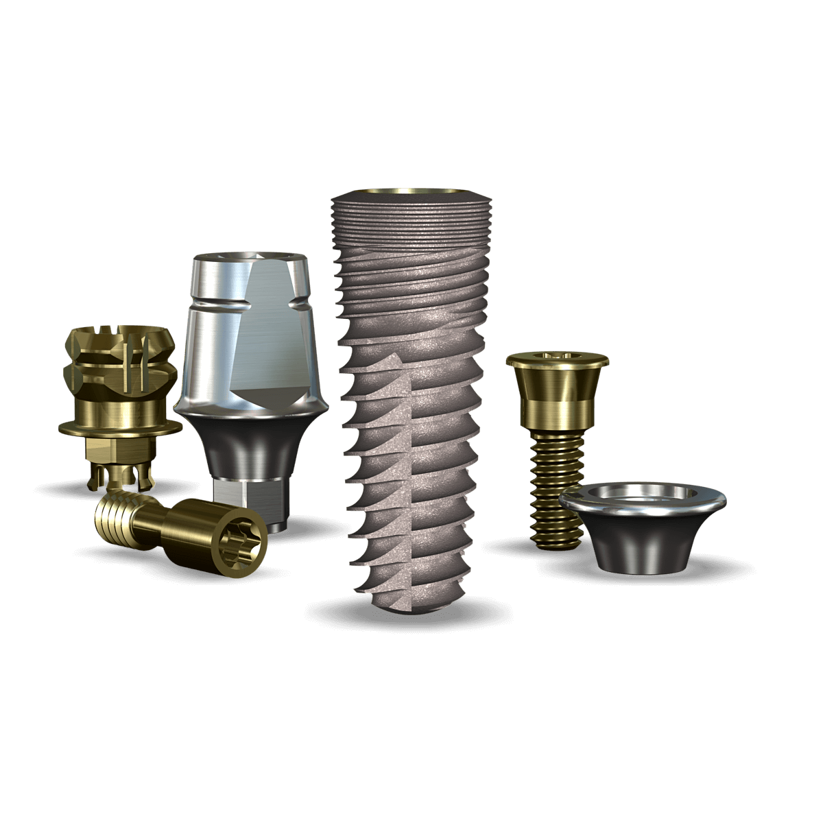 InterActive 5.0mmDx13mmL SBM: 3.4mmD Platform Dental Implant System - 1/Pack