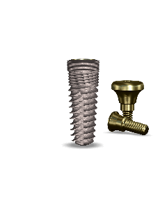 simplyInterActive 5.0mmDx13mmL SBM: 3.4mmD Platform Dental Implant System - 1/Pack