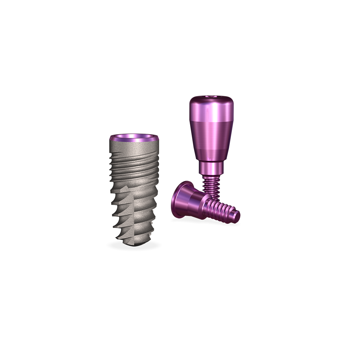 Simply Iconic Implant 3.7mmDx8mmL, 3.0mmD Platform