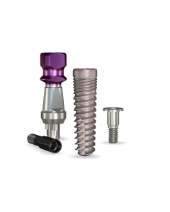 ReActive 3.7mmDx13mmL SBM: 3.5mmD Platform Dental Implant System - 1/Pack