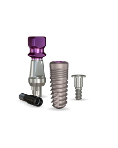 ReActive 4.2mmDx10mmL SBM: 3.5mmD Platform Dental Implant System - 1/Pack