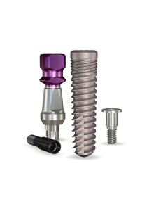ReActive 4.2mmDx16mmL SBM: 3.5mmD Platform Dental Implant System - 1/Pack